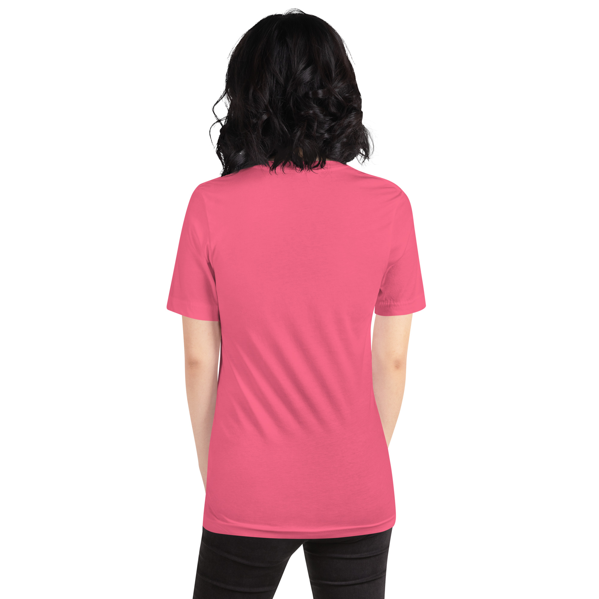 Unisex Staple T Shirt Charity Pink Back 6aade3534068a.jpg