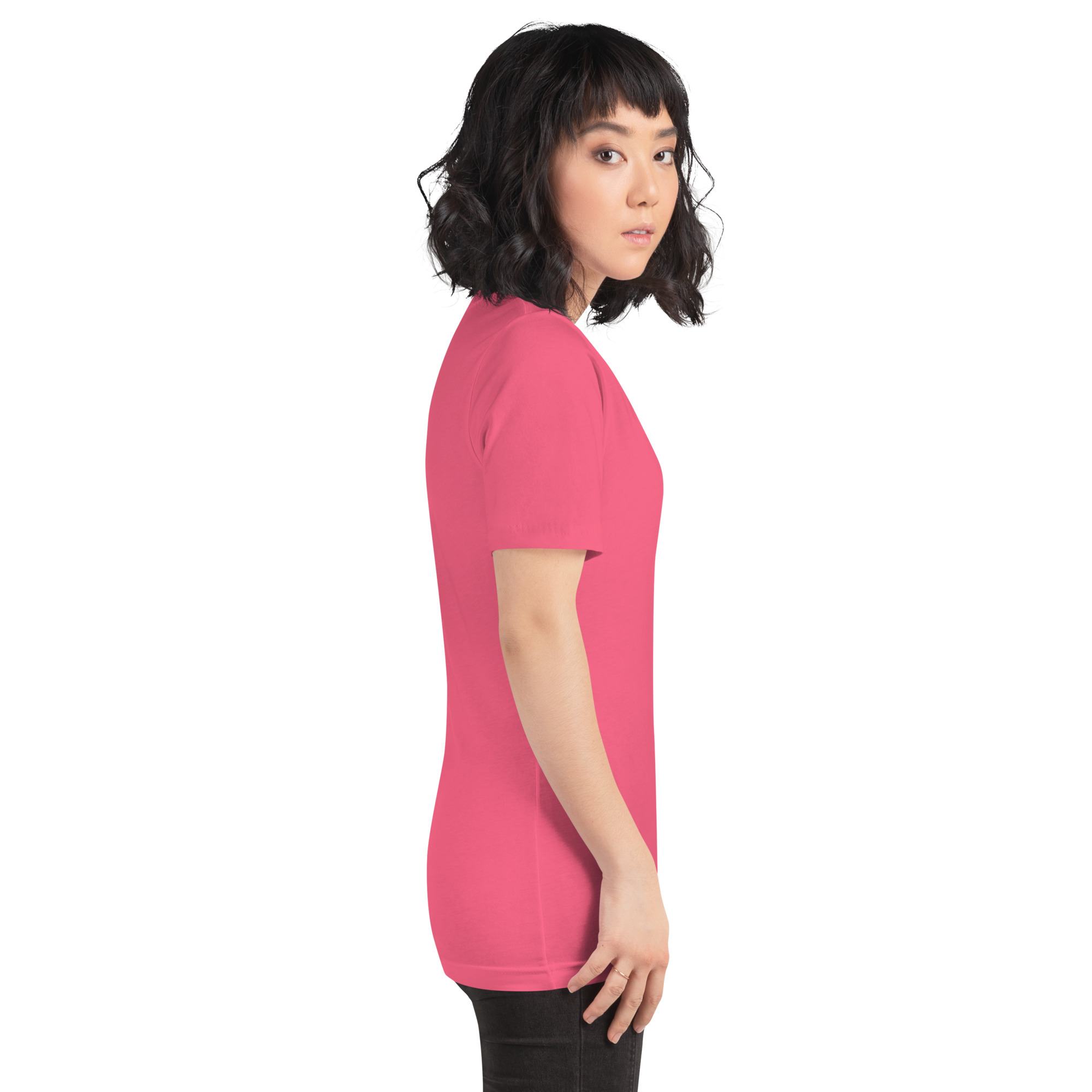 Unisex Staple T Shirt Charity Pink Right 6aade35342a56.jpg