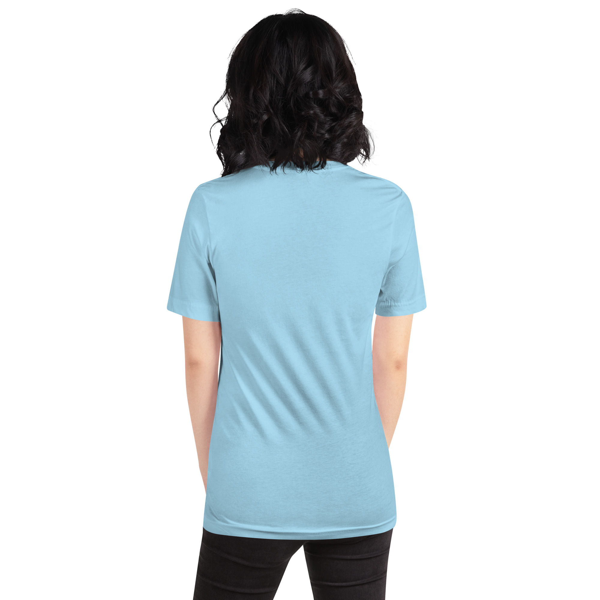 Unisex Staple T Shirt Ocean Blue Back 6aade3534061e.jpg