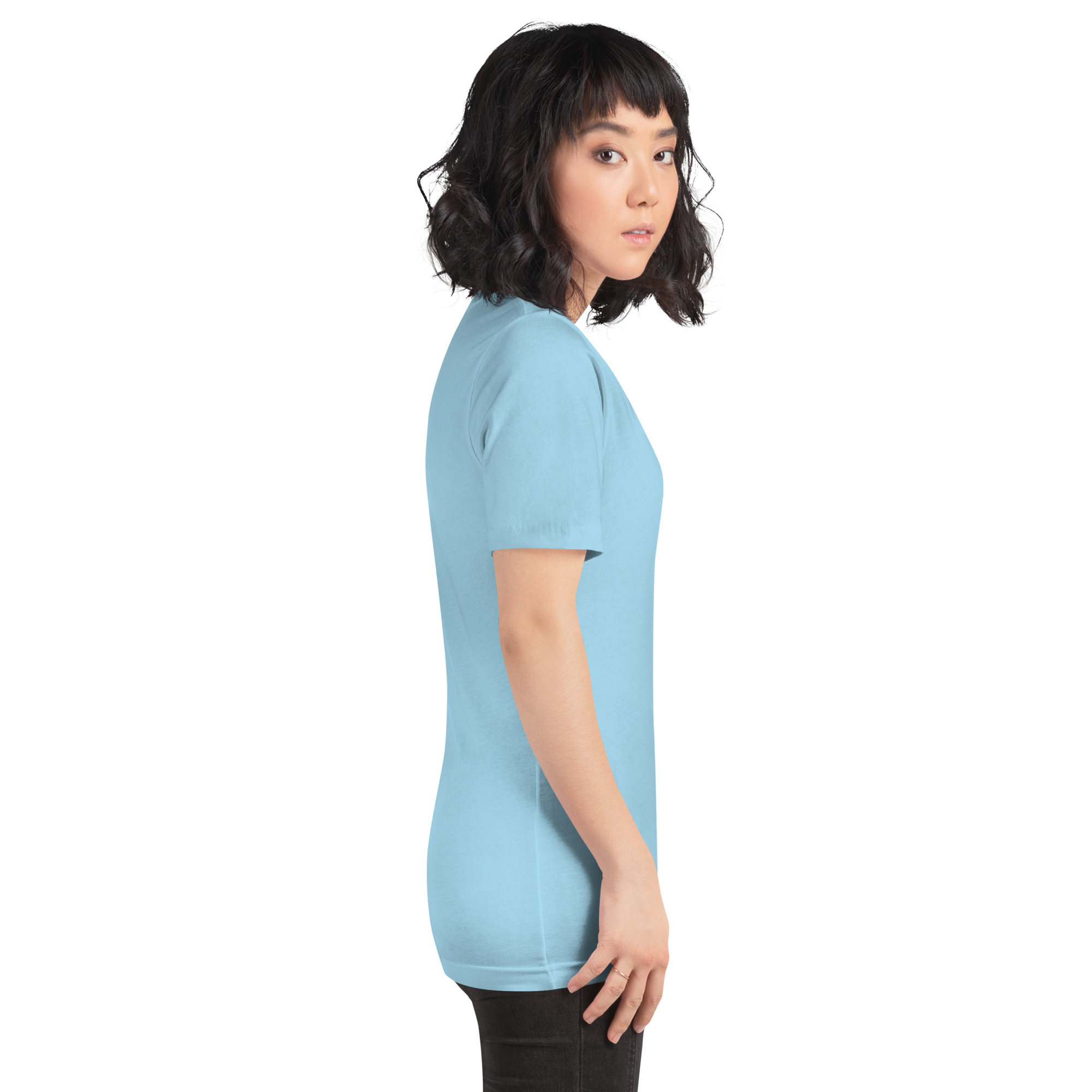 Unisex Staple T Shirt Ocean Blue Right 6aade353429ed.jpg