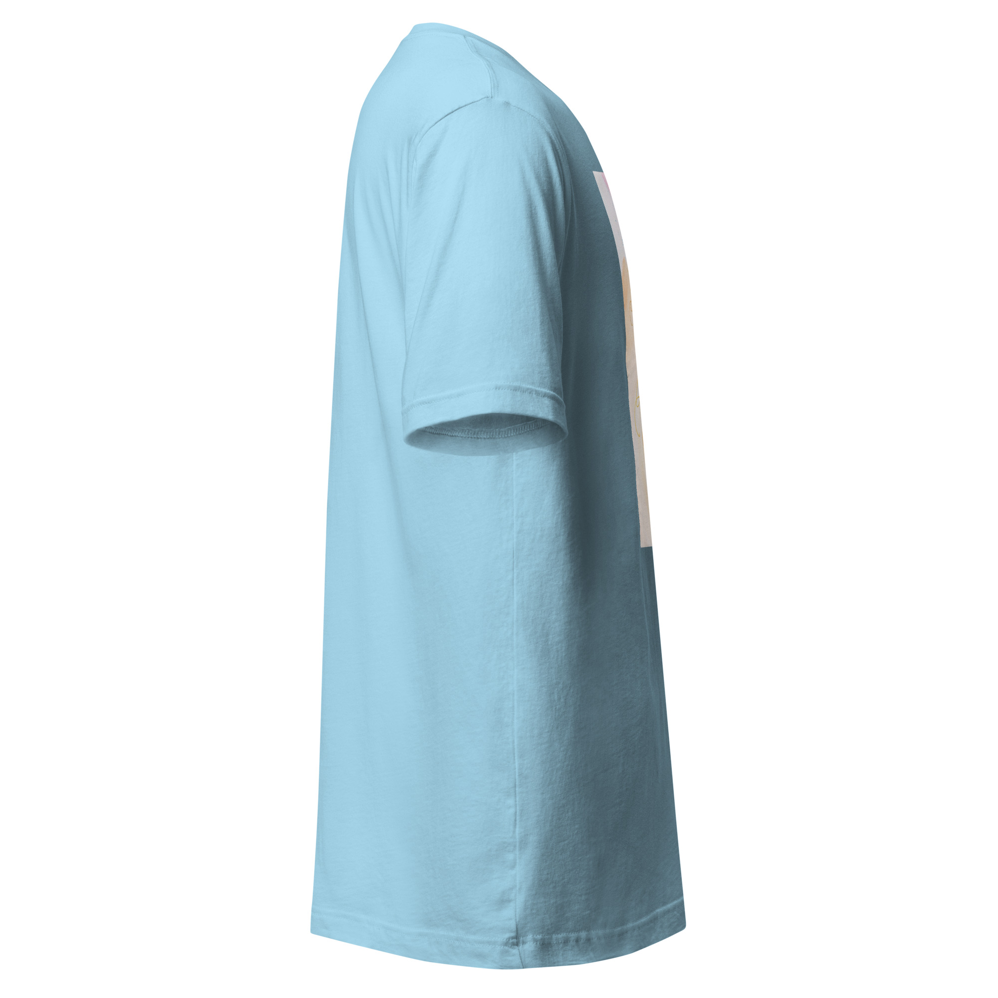 Unisex Staple T Shirt Ocean Blue Right 6aade353469fa.jpg