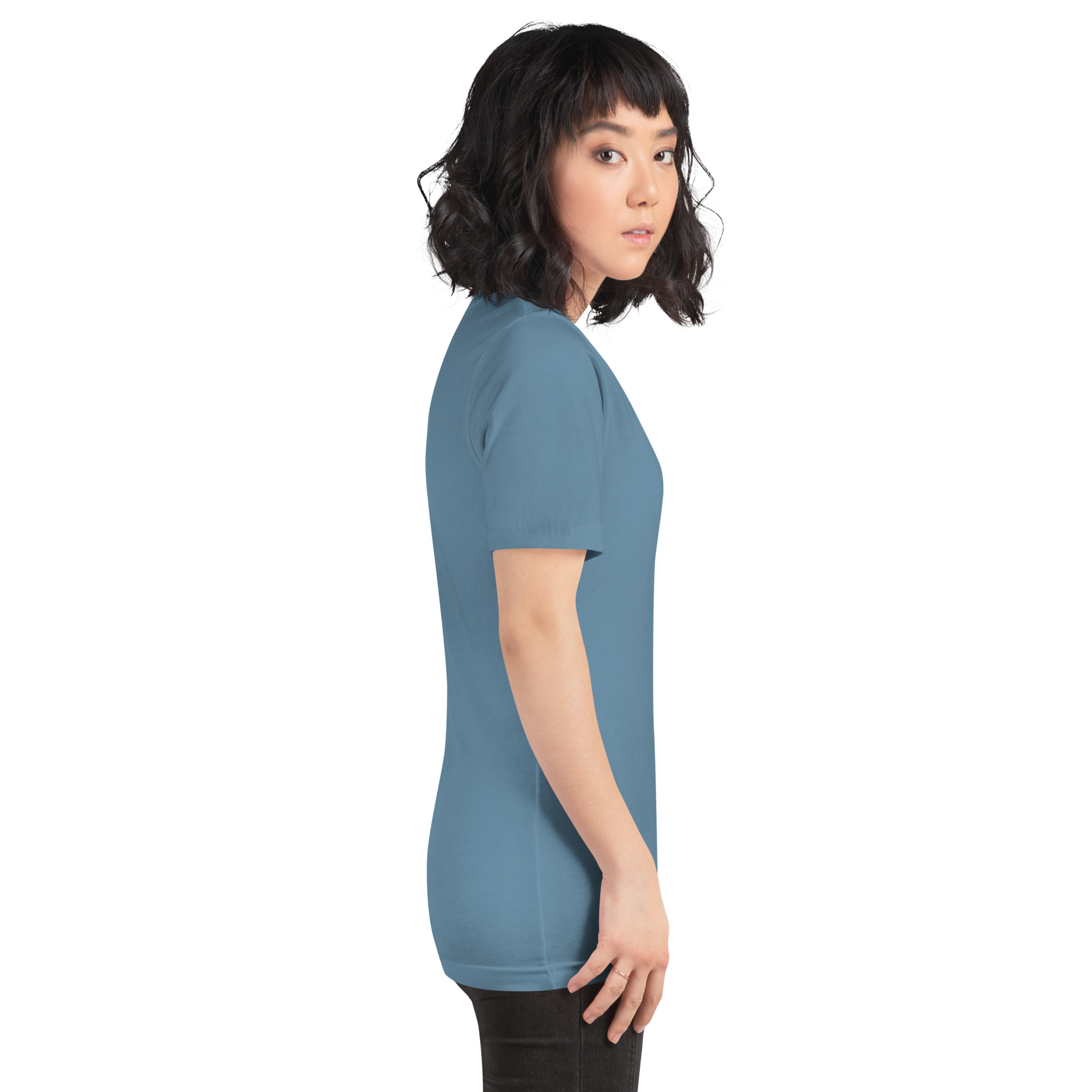 Unisex Staple T Shirt Steel Blue Right 6aade35342a24.jpg