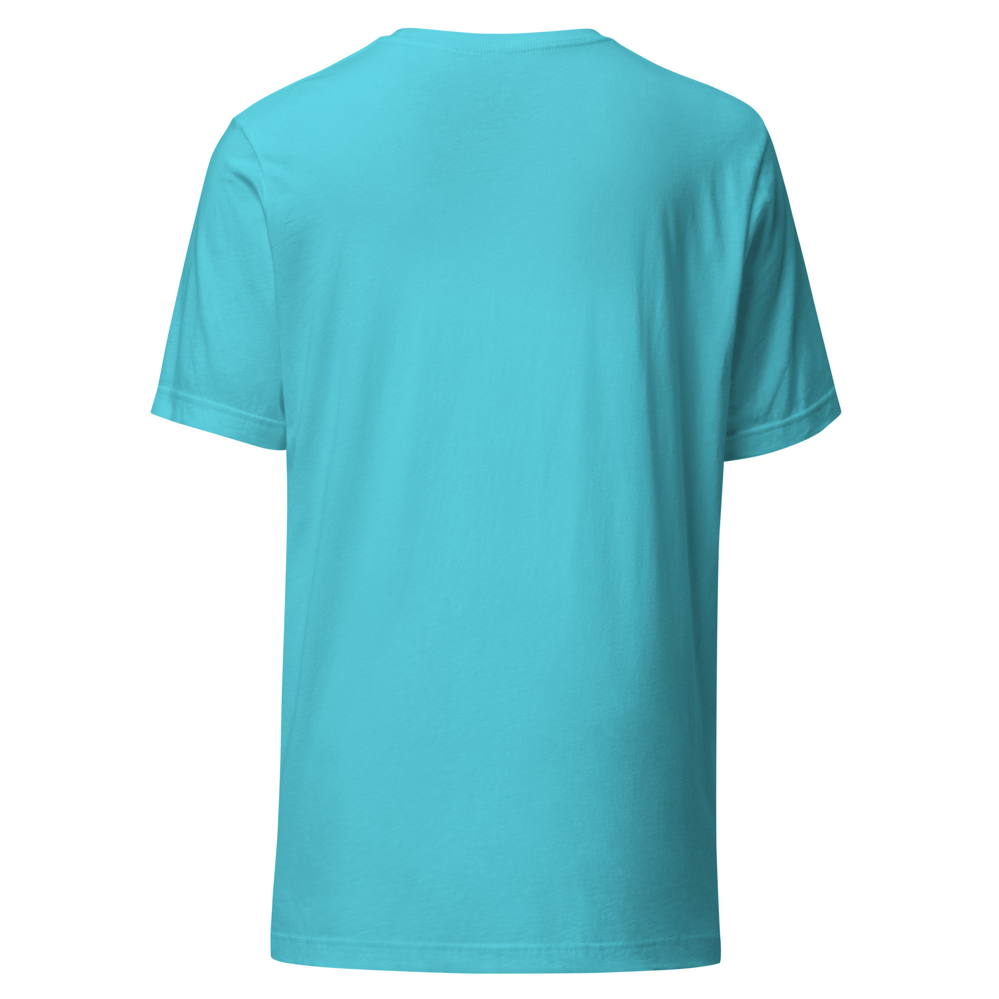 Unisex Staple T Shirt Turquoise Back 6aade35344efb 1.jpg